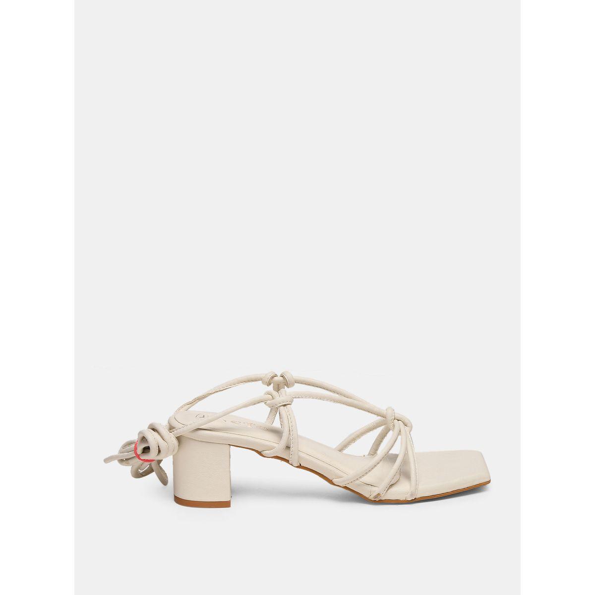 GNIST X Styli  Tie Up Knot Strap Block Heel Sandals-women-shoes-heels-image-5
