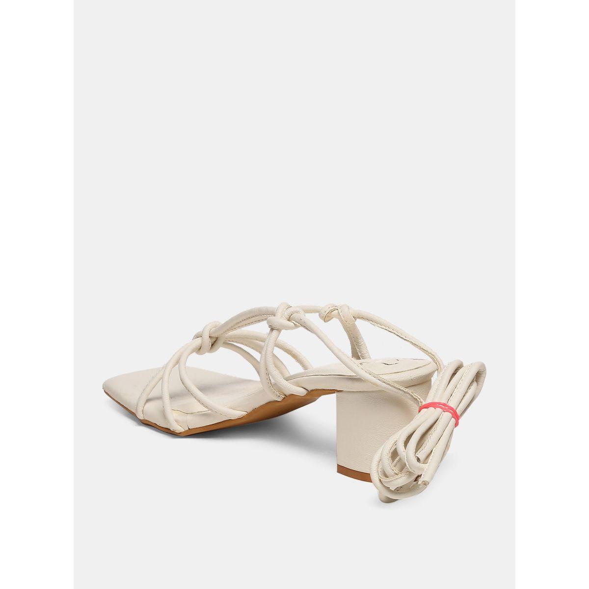 GNIST X Styli  Tie Up Knot Strap Block Heel Sandals-women-shoes-heels-image-6