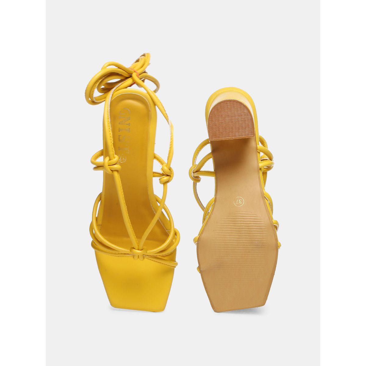 صندل كاجوال بكعب متوسط جنِست × ستايلي-women-shoes-heels-image-7