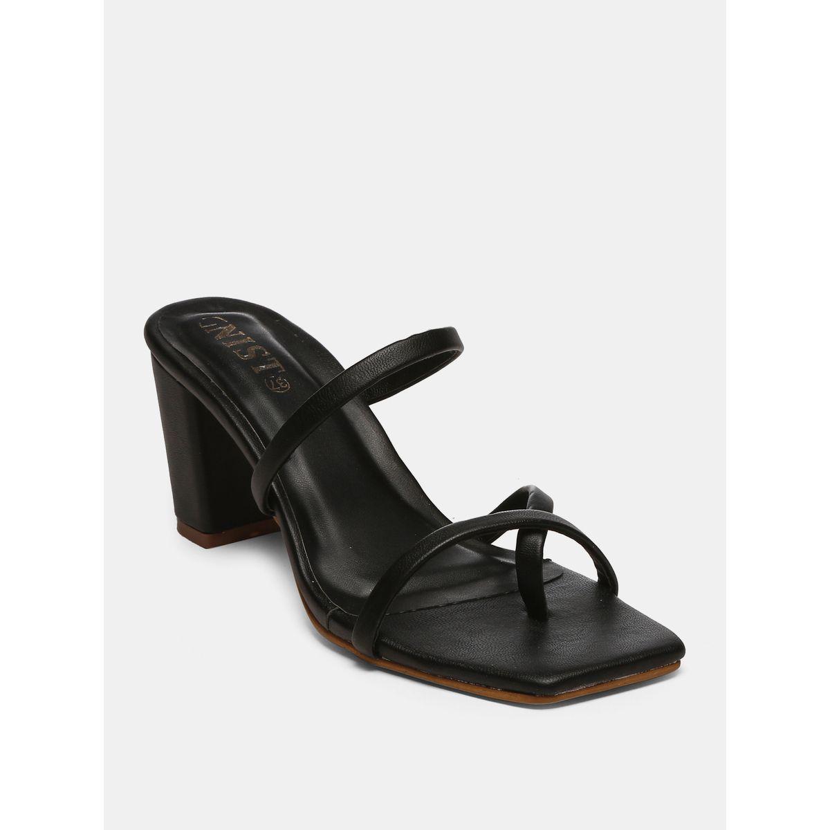 صندل سادة بكعب متوسط جنِست × ستايلي-women-shoes-heels-image-2