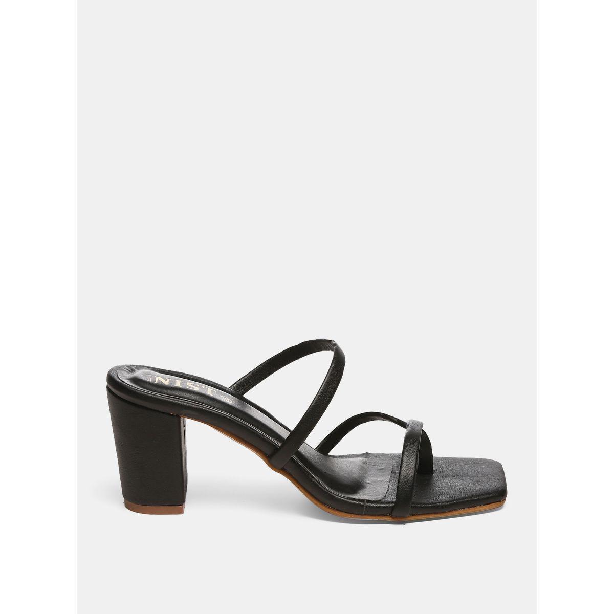 صندل سادة بكعب متوسط جنِست × ستايلي-women-shoes-heels-image-5