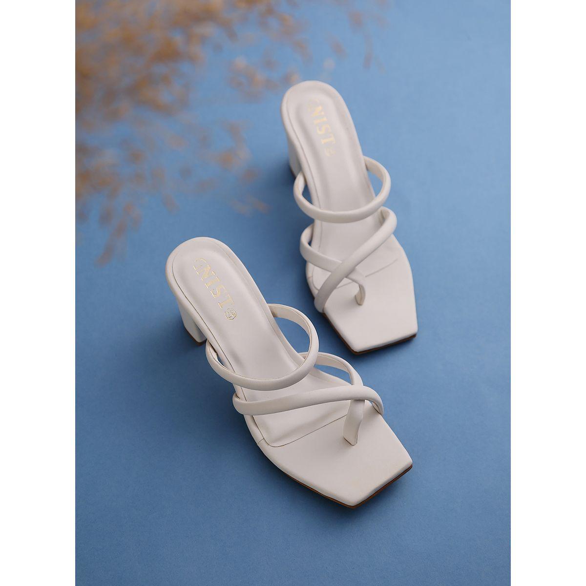 GNIST X Styli Toe Loop Slim Strap Block Heel Sandals-women-shoes-heels-image-1