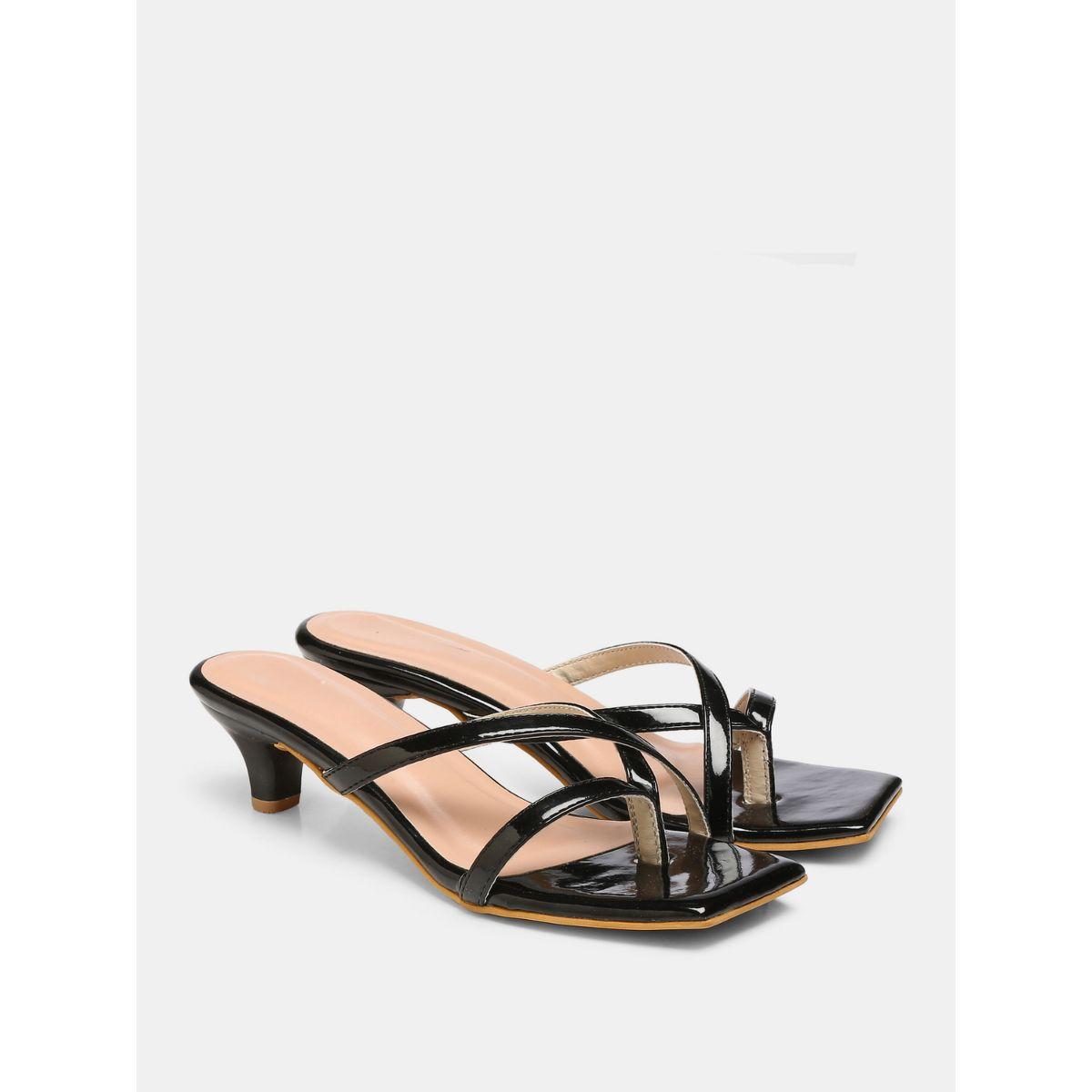 GNIST X Styli Solid Strap Kitten Heel Sandals-women-shoes-loafersandmoccasins-image-2