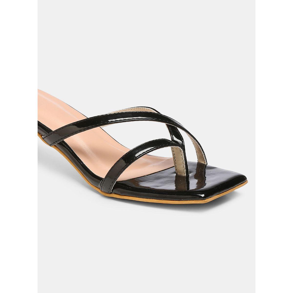 GNIST X Styli Solid Strap Kitten Heel Sandals-women-shoes-loafersandmoccasins-image-4
