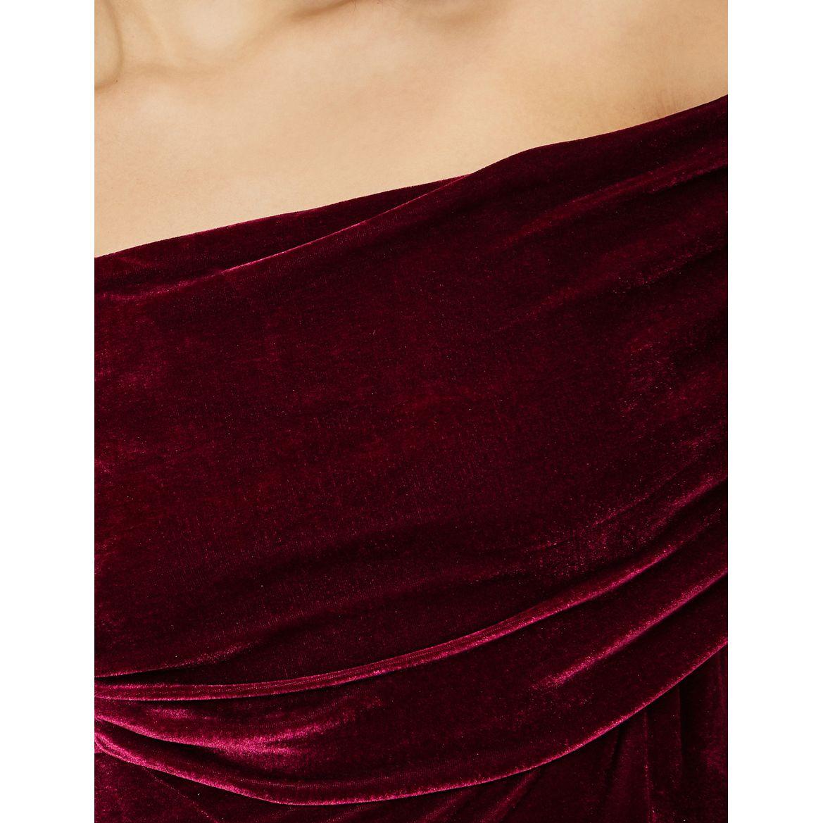 فستان مخمل ميدي بأكتاف مكشوفة-women-clothing-dresses-image-3