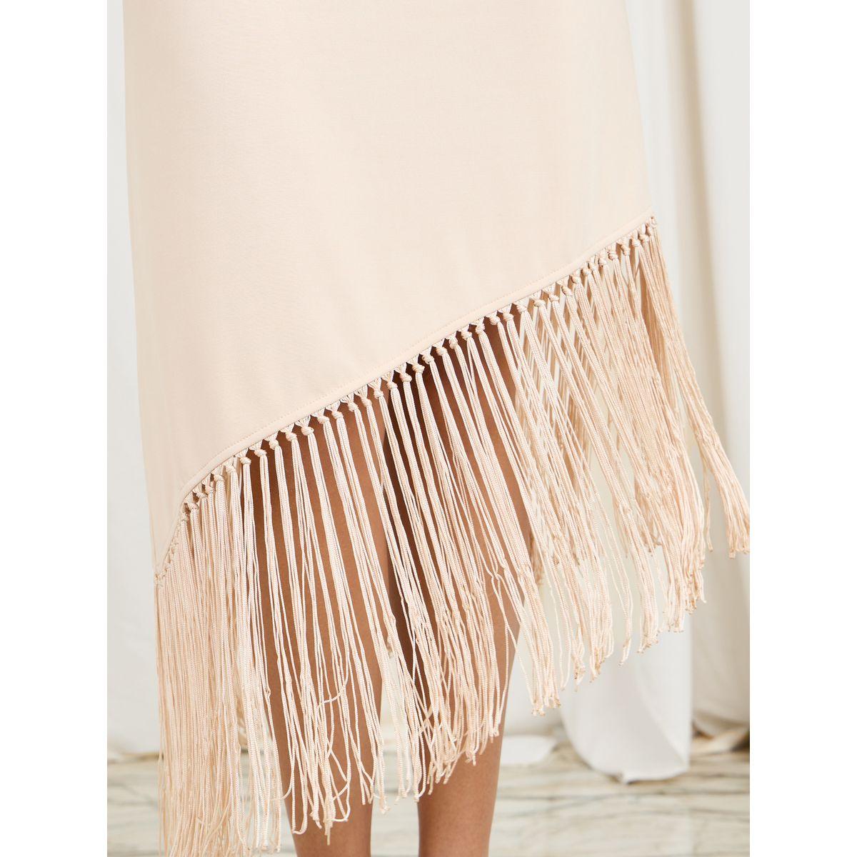 فستان شرابات ستيلي بتفاصيل غير متماثلة على الحاشية-women-clothing-dresses-image-3