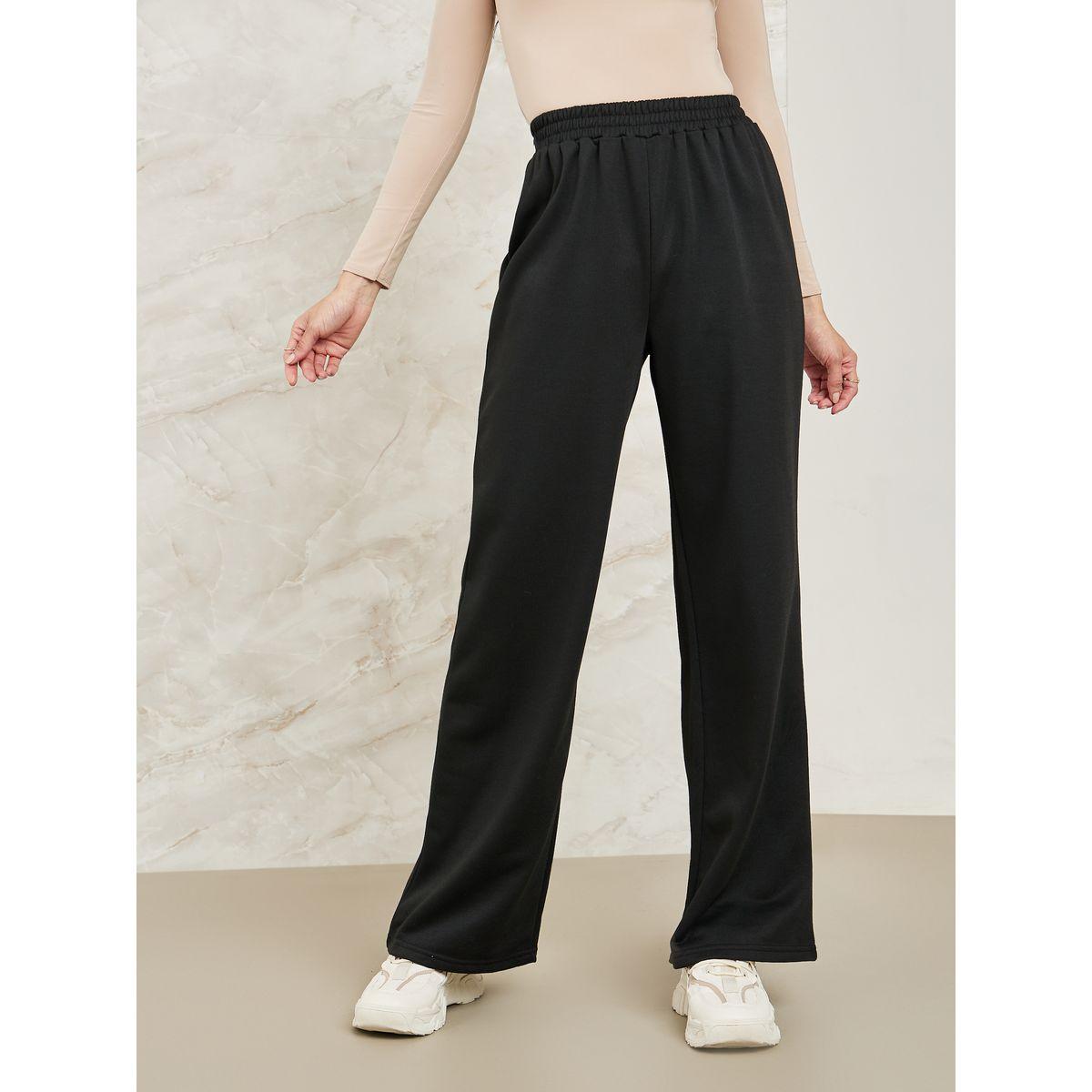 جوغر بأرجل واسعة وخصر مطاطي-women-clothing-bottoms-joggers-image-1