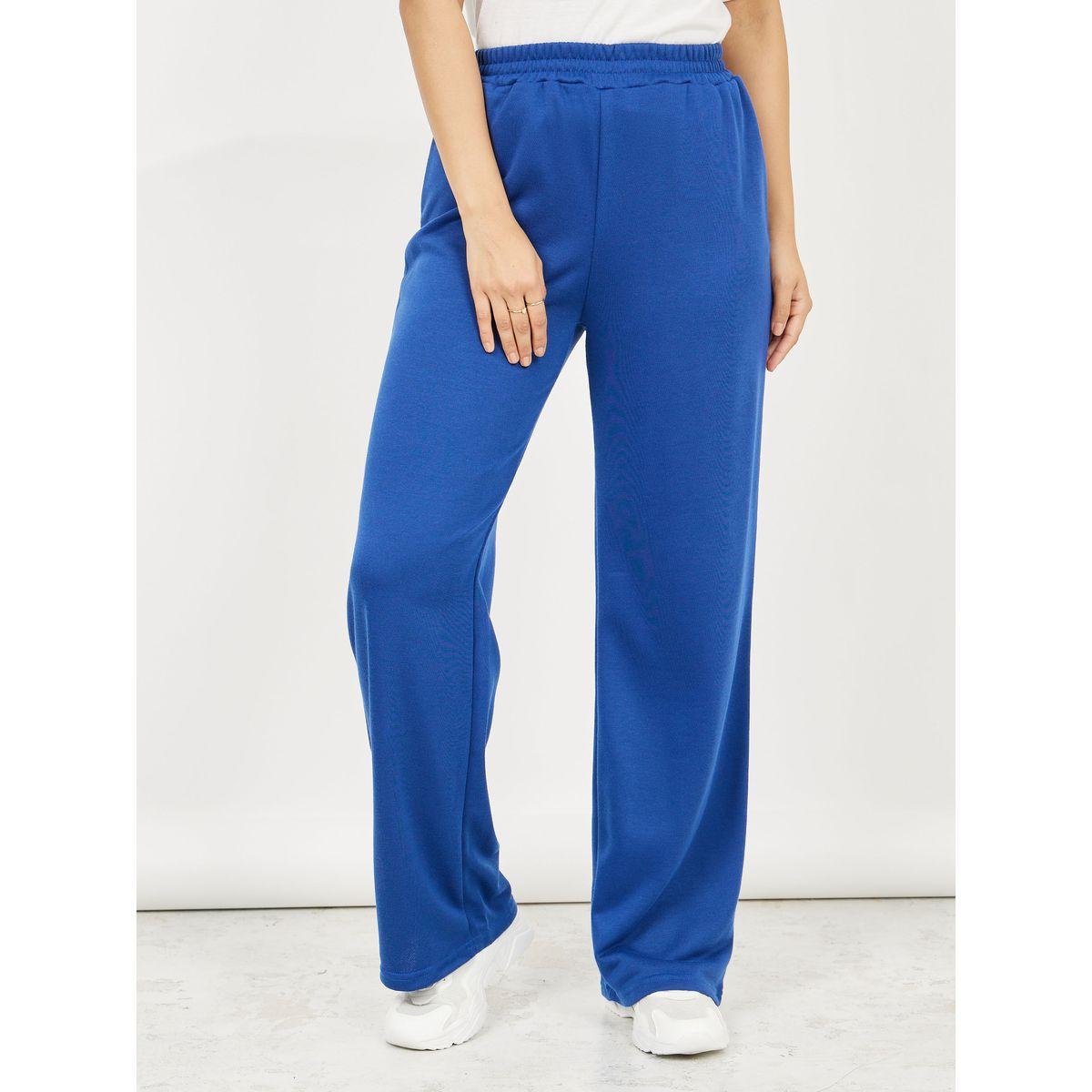 Styli Elastic Waistband Wide Leg Jogger-women-clothing-bottoms-joggers-image-1