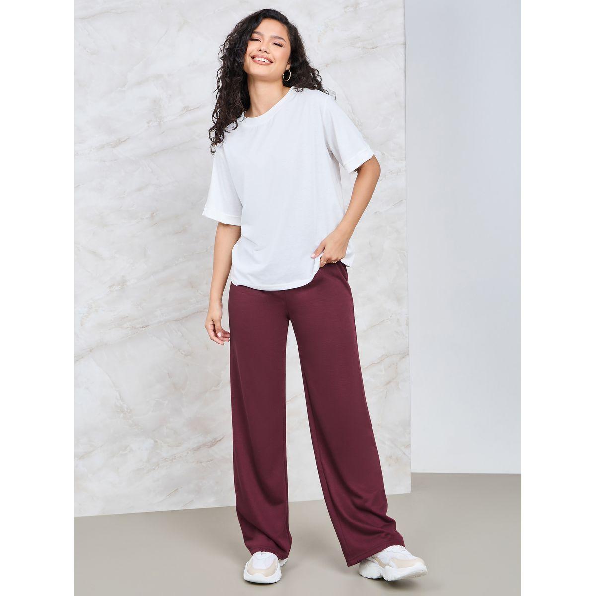 جوغر بقصة أرجل مستقيمة-women-clothing-bottoms-joggers-image-1