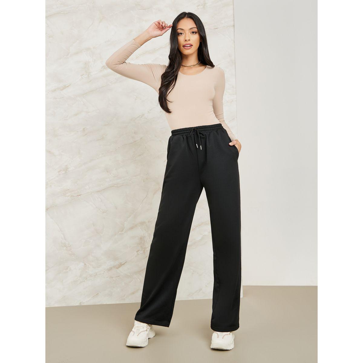 جوغر بأرجل مستقيمة ورباط خصر-women-clothing-bottoms-joggers-image-2