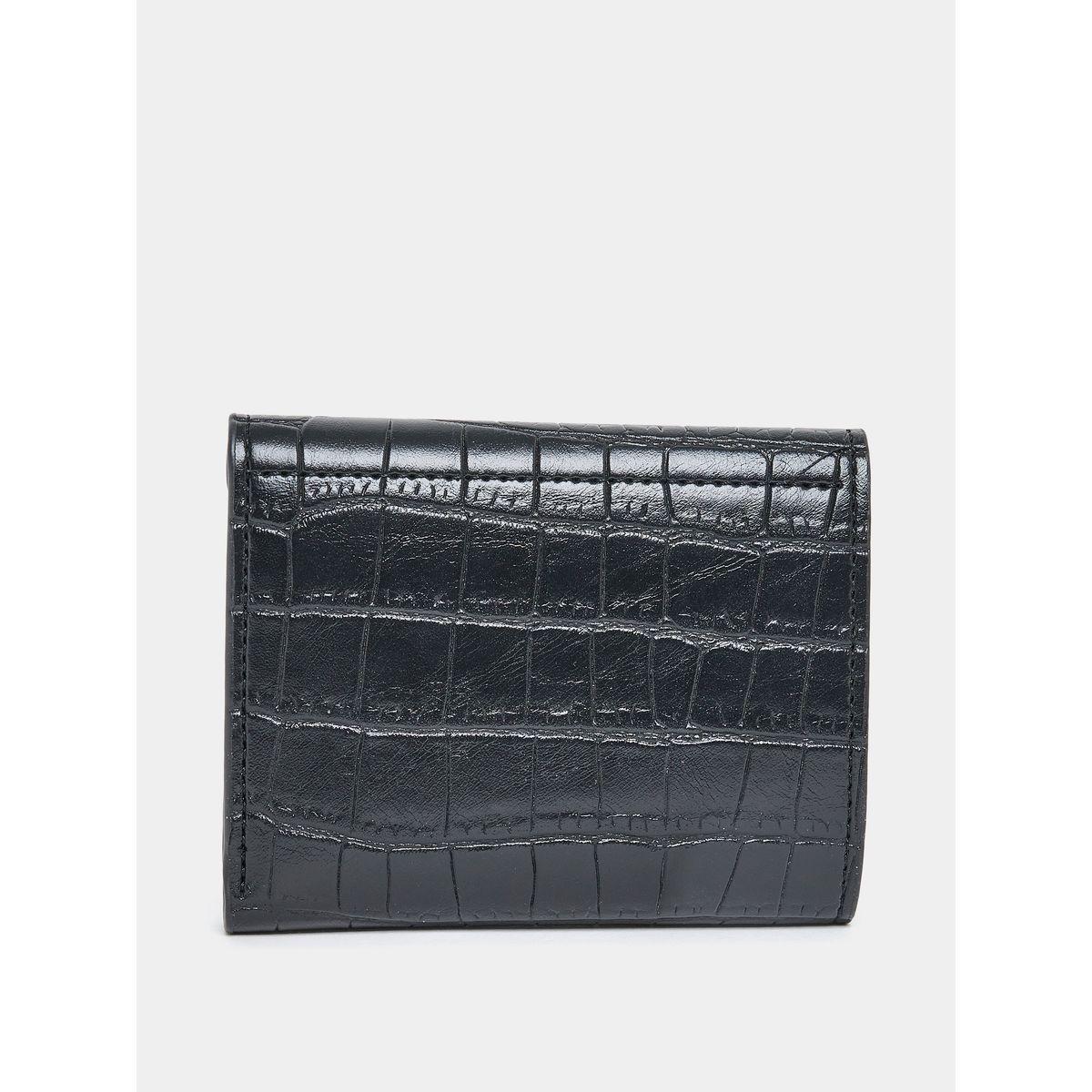 Styli Textured Turn Lock Detail Wallet-women-bagsandwallets-wallets-image-2