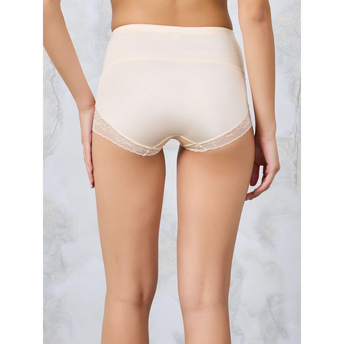 Styli High Waist Lace Detail Shaping Brief-women-clothing-lingerie-shapewear-image-4