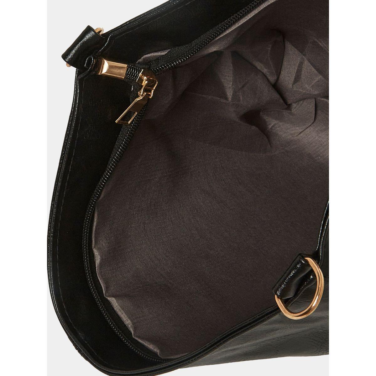 Styli Bohemian Print Strap Textured Tote Bag-women-bagsandwallets-handbags-image-7