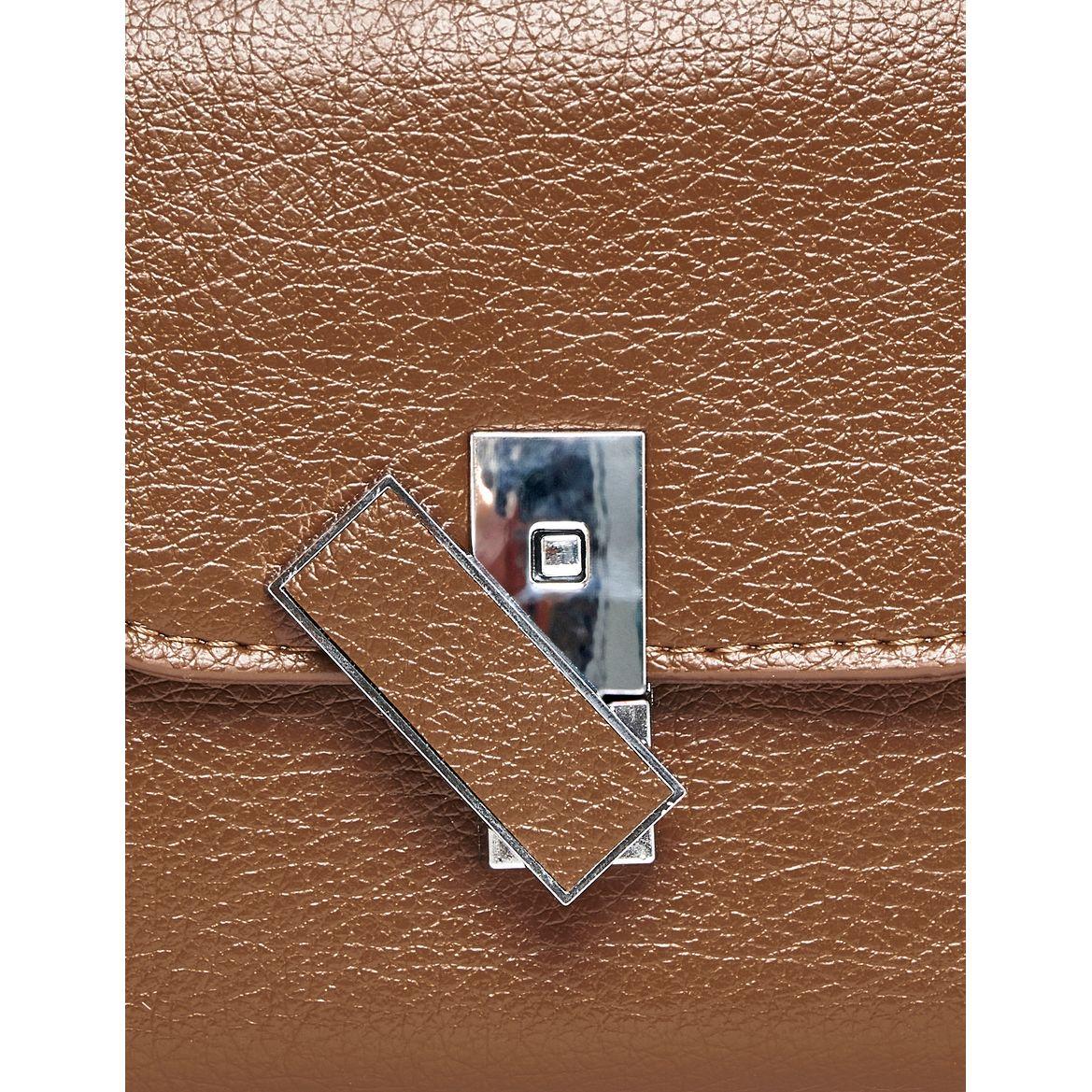 Styli Solid Flap Handbag with Turn Lock-women-bagsandwallets-handbags-image-7