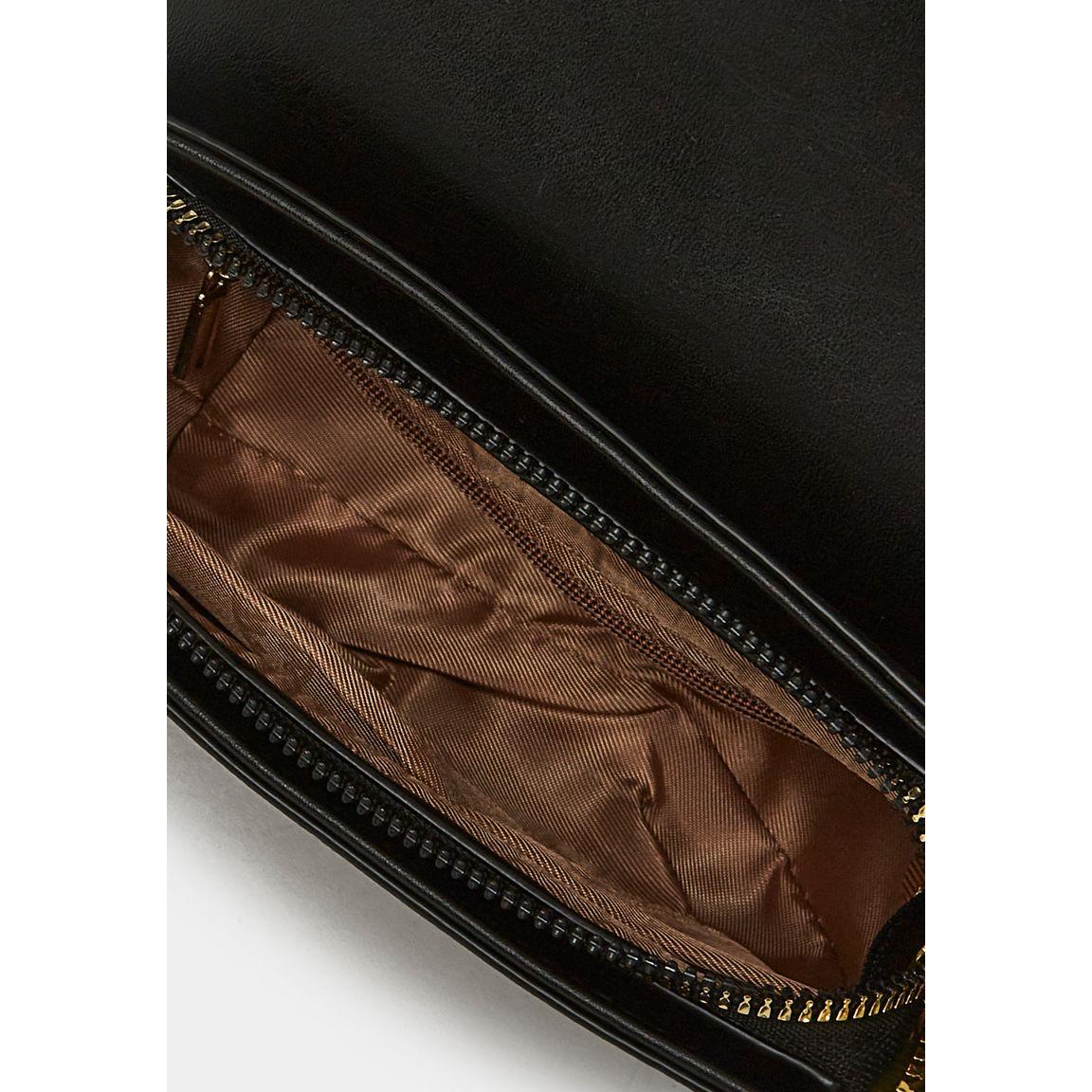 Styli Tassel Trim Buckle Detail Saddle bag-women-bagsandwallets-handbags-image-7