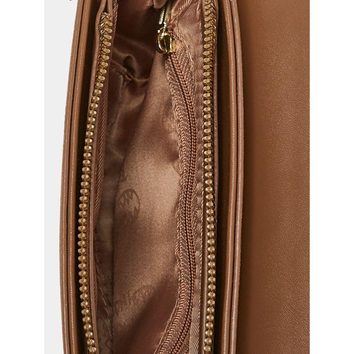 Styli Faux Leather Tassel Detail Saddle Bag-women-bagsandwallets-handbags-image-6