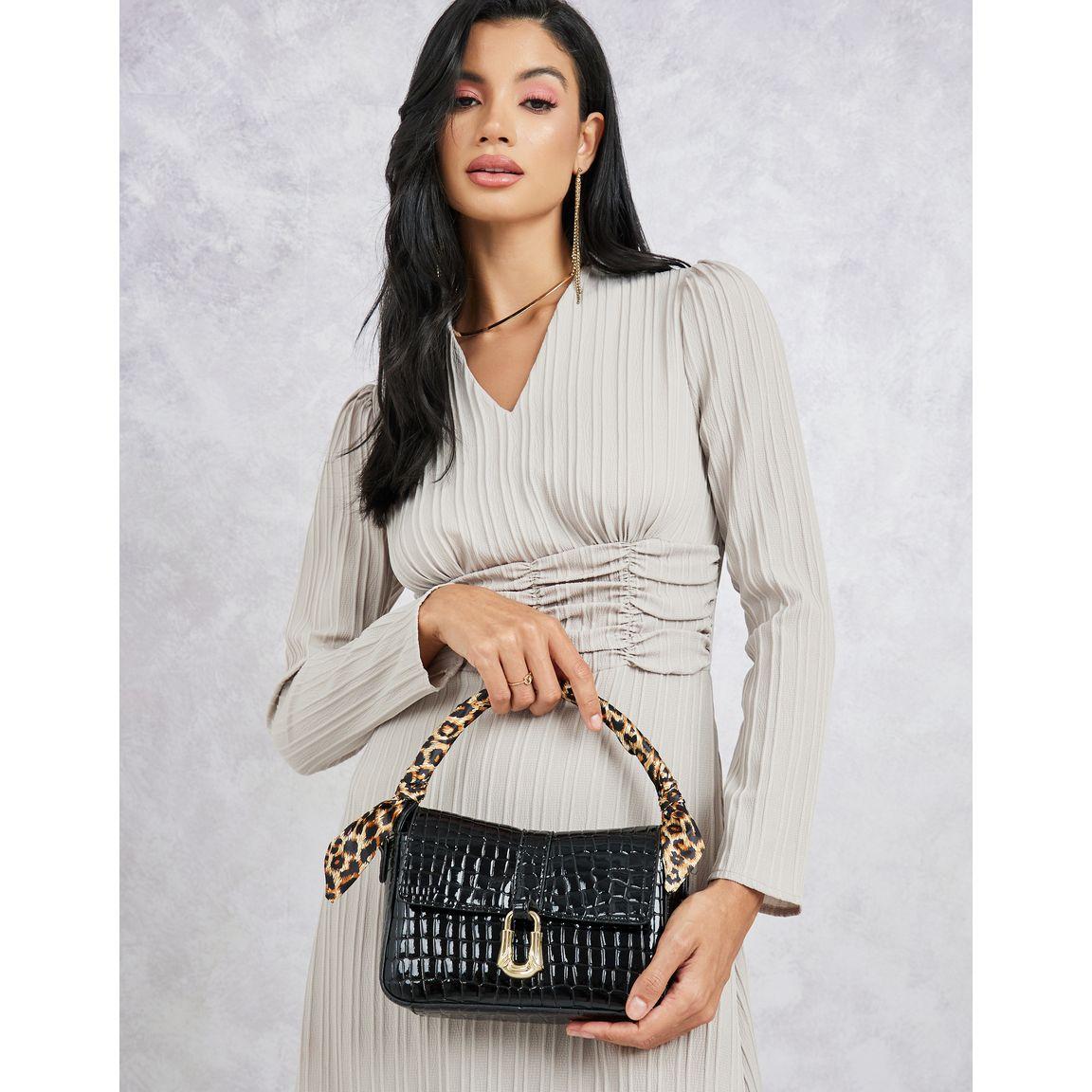 Styli Textured Animal Print Handle Bag-women-bagsandwallets-handbags-image-5