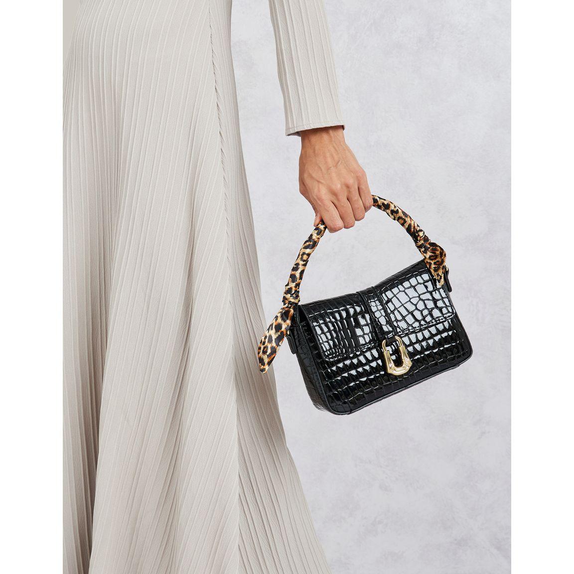 Styli Textured Animal Print Handle Bag-women-bagsandwallets-handbags-image-6