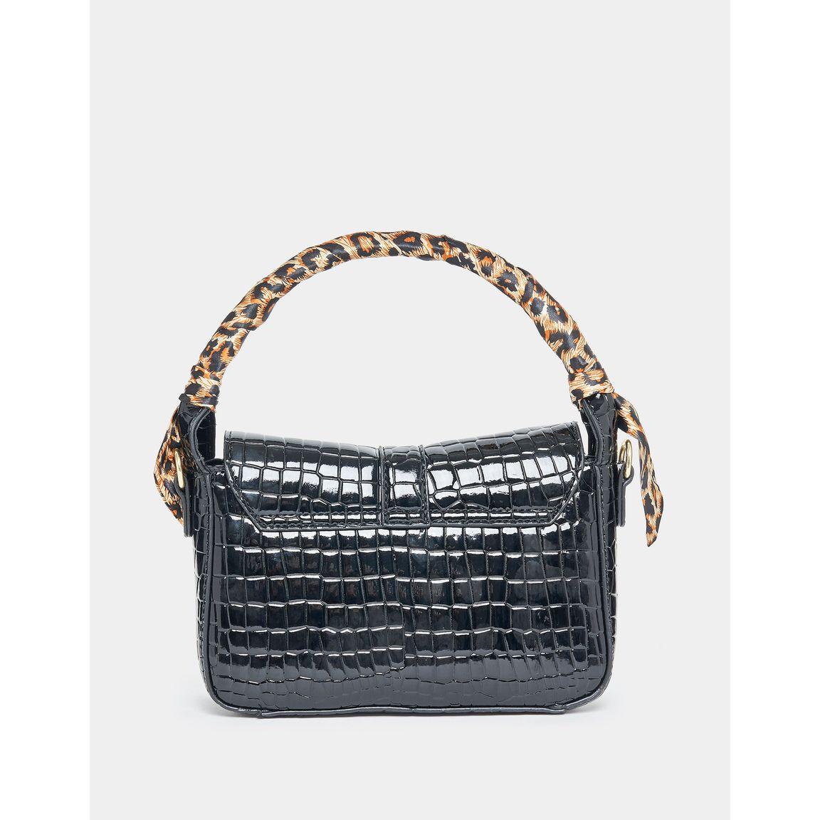 Styli Textured Animal Print Handle Bag-women-bagsandwallets-handbags-image-7