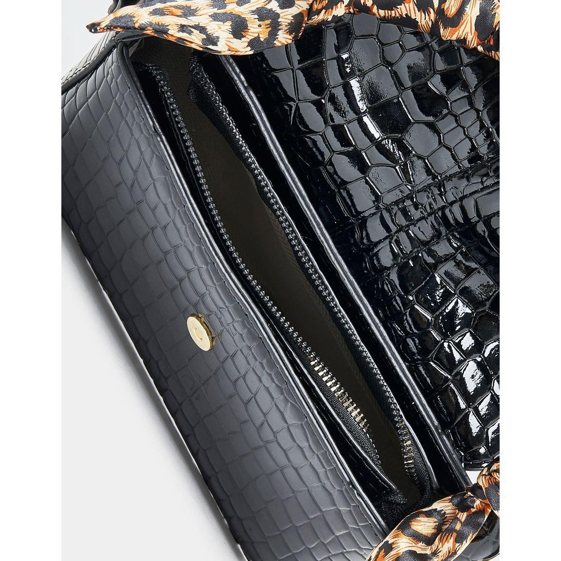 Styli Textured Animal Print Handle Bag-women-bagsandwallets-handbags-image-8