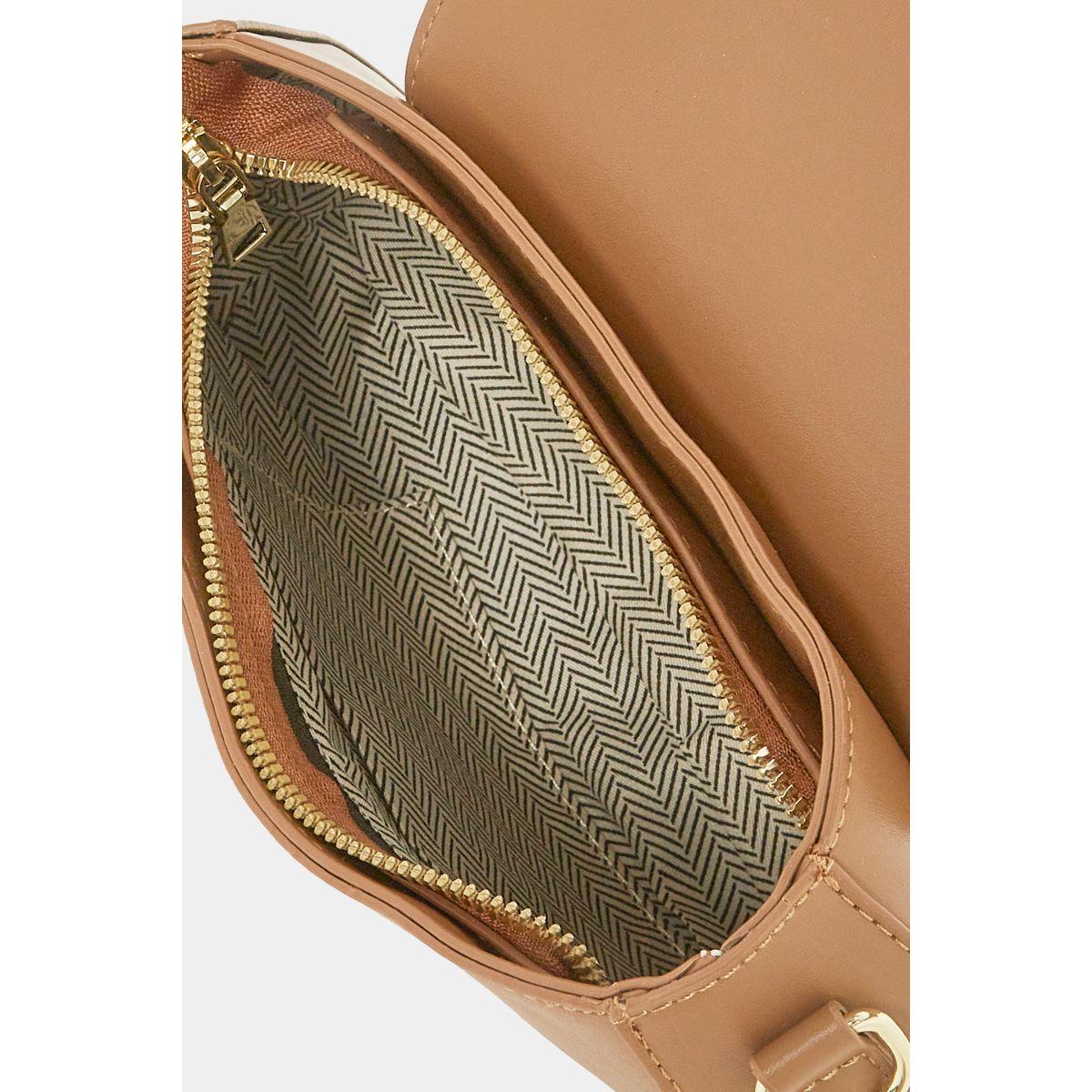 Styli Belted Detail Flap Button Closure Handbag-women-bagsandwallets-handbags-image-7