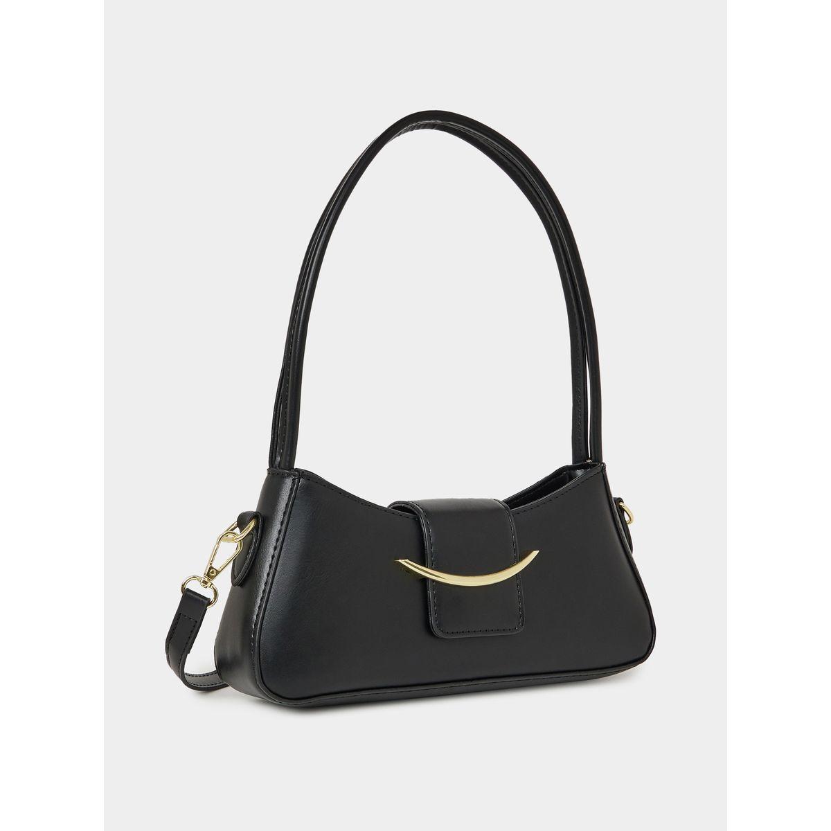 Styli Wide Belted Design Dual Strap Shoulder Bag-women-bagsandwallets-handbags-image-1