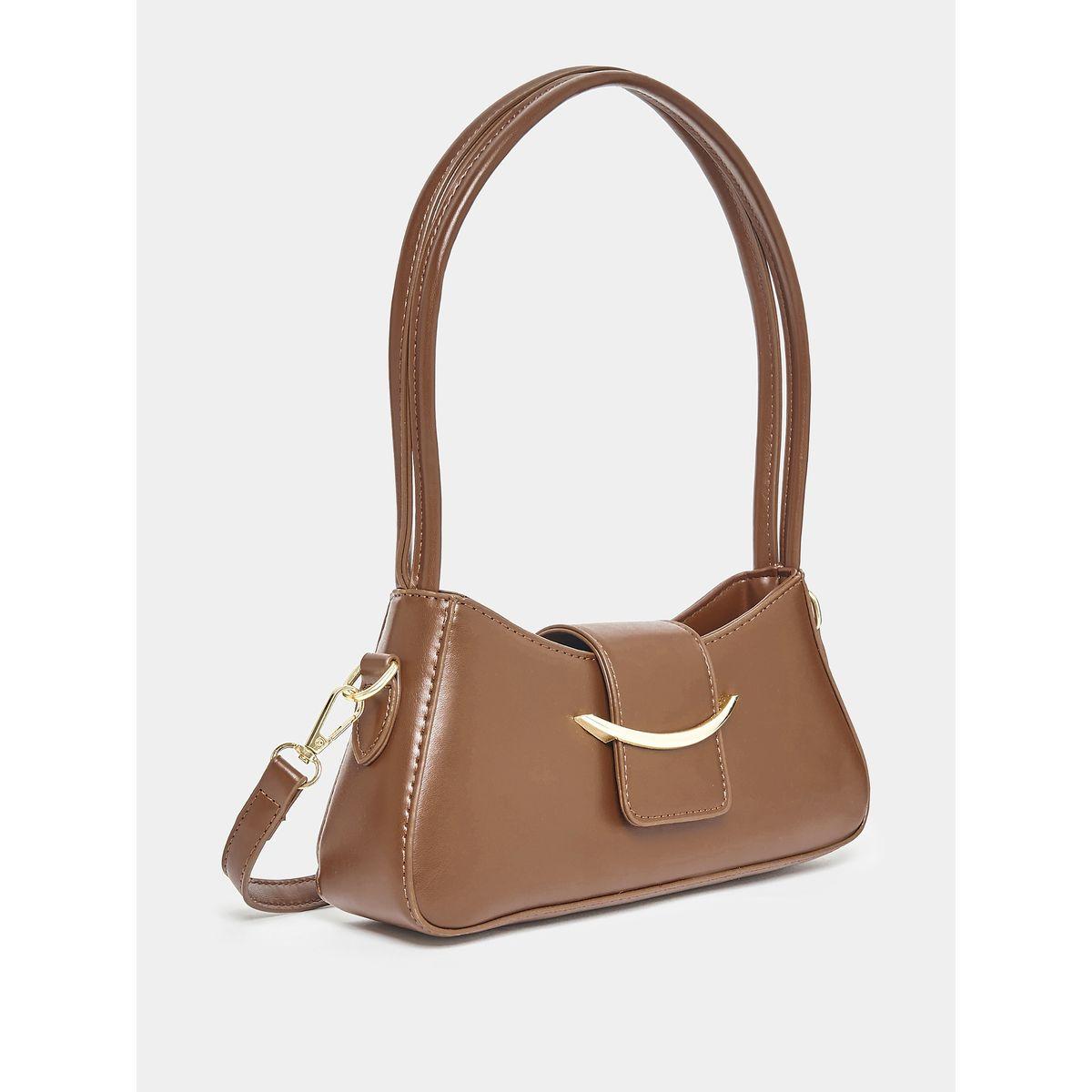 Styli Wide Belted Design Dual Strap Shoulder Bag-women-bagsandwallets-handbags-image-1