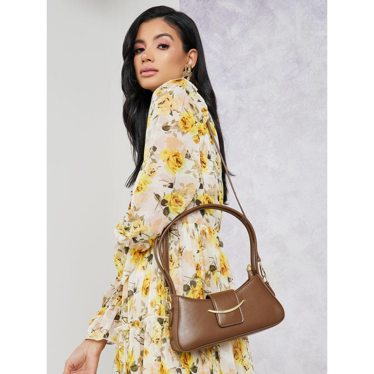 Styli Wide Belted Design Dual Strap Shoulder Bag-women-bagsandwallets-handbags-image-2