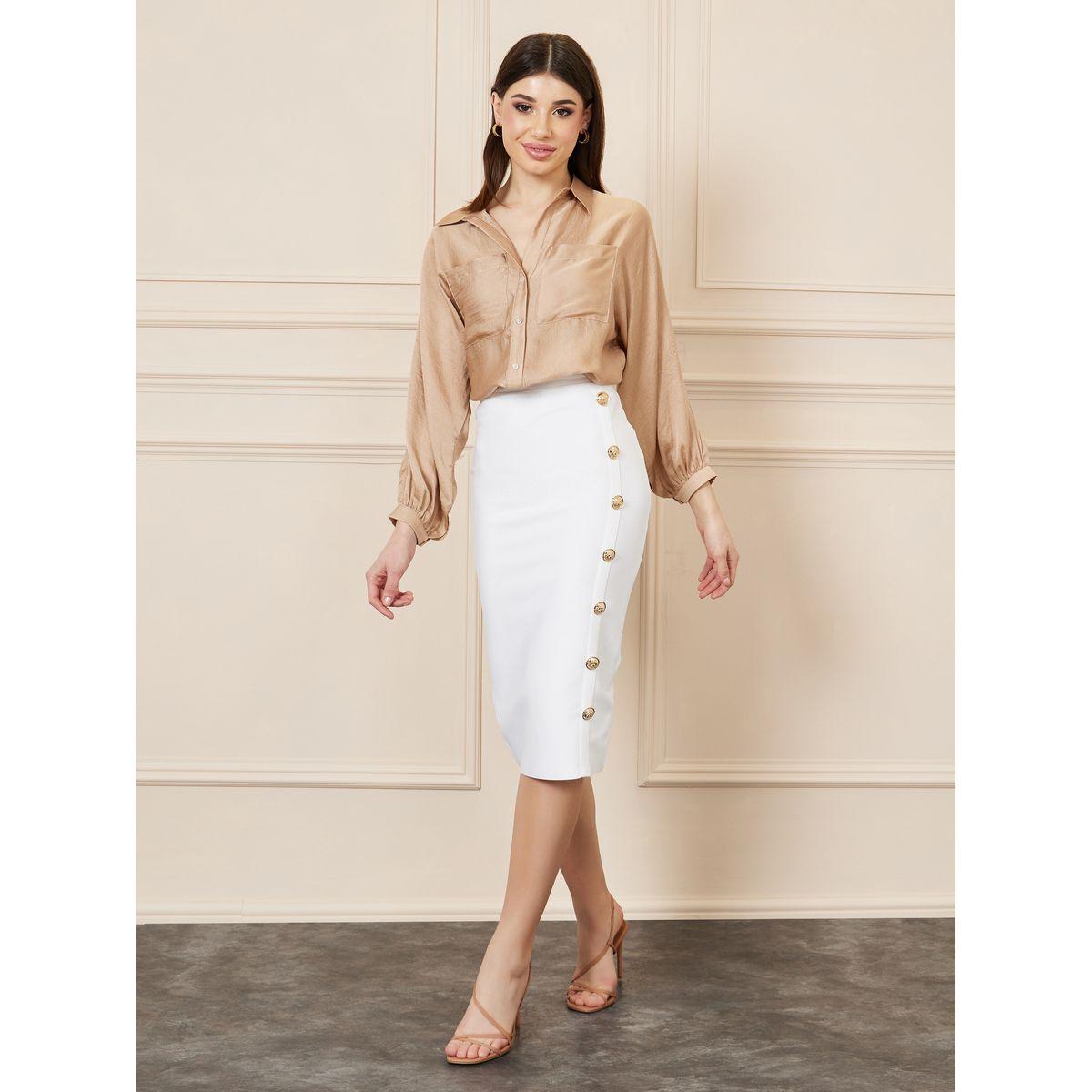 Styli Double Pocket Detail Regular Fit Shirt-women-clothing-shirtsandblouses-shirts-image-3