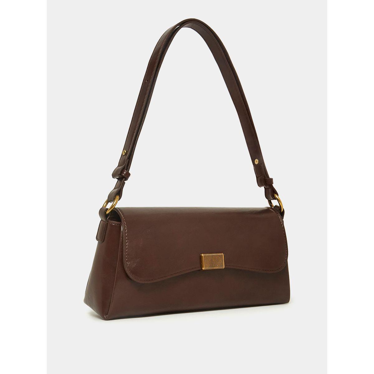 Styli Gold Plated Buckle Shoulder Bag-women-bagsandwallets-handbags-image-1