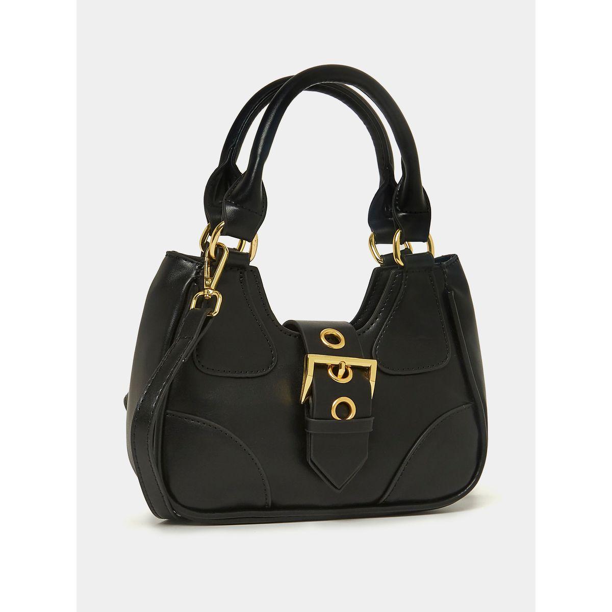 Styli Patch Detail Buckle Belted Handbag-women-bagsandwallets-handbags-image-1