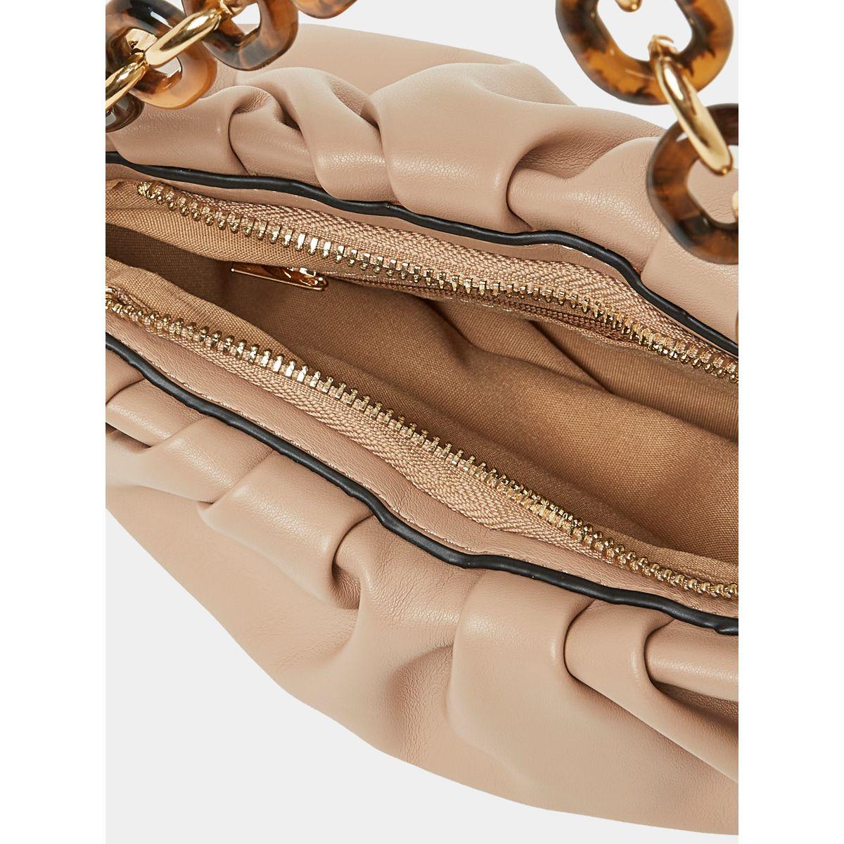 Styli Textured Handbag with Wide Chain Strap-women-bagsandwallets-handbags-image-4