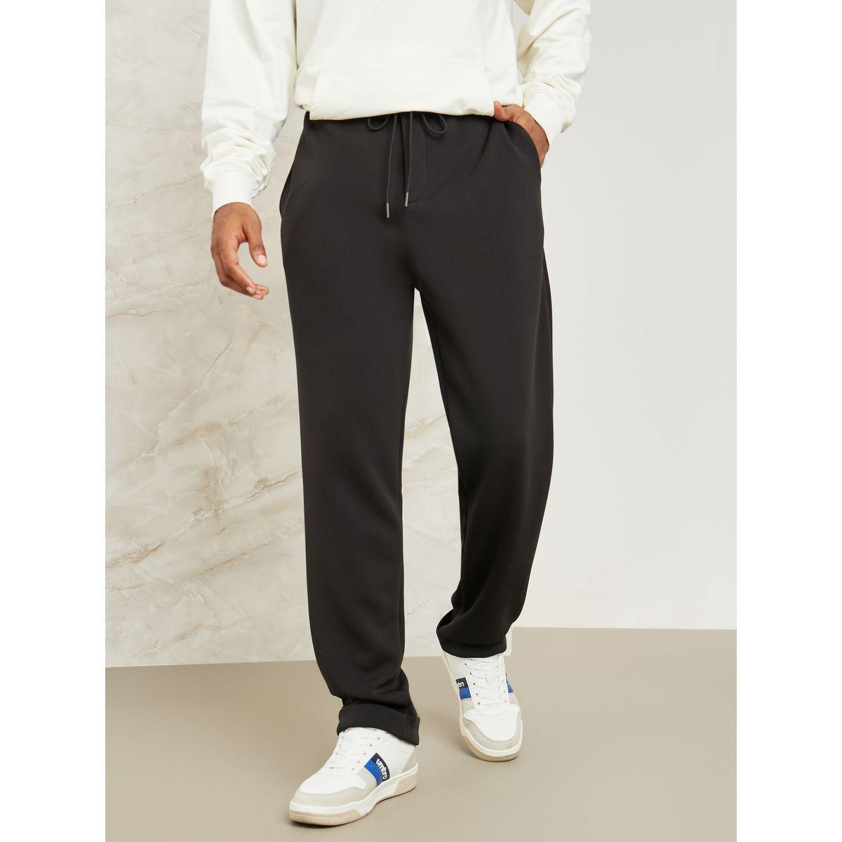 بنطال محبوك بقصة مريحة-men-clothing-bottoms-trousersandchinos-trousers-image-2