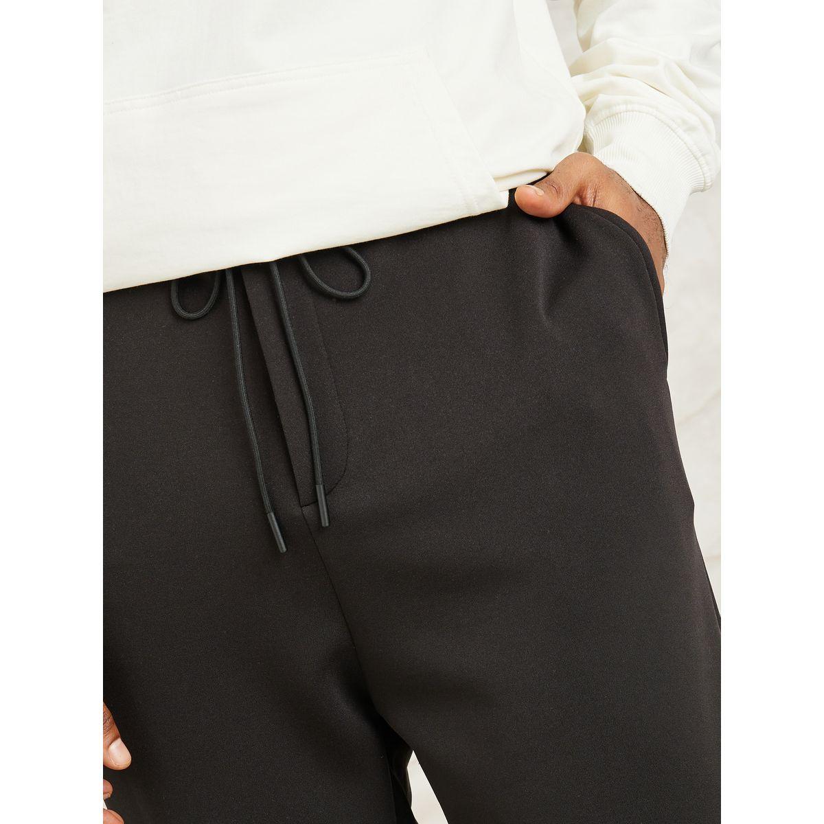 بنطال محبوك بقصة مريحة-men-clothing-bottoms-trousersandchinos-trousers-image-3