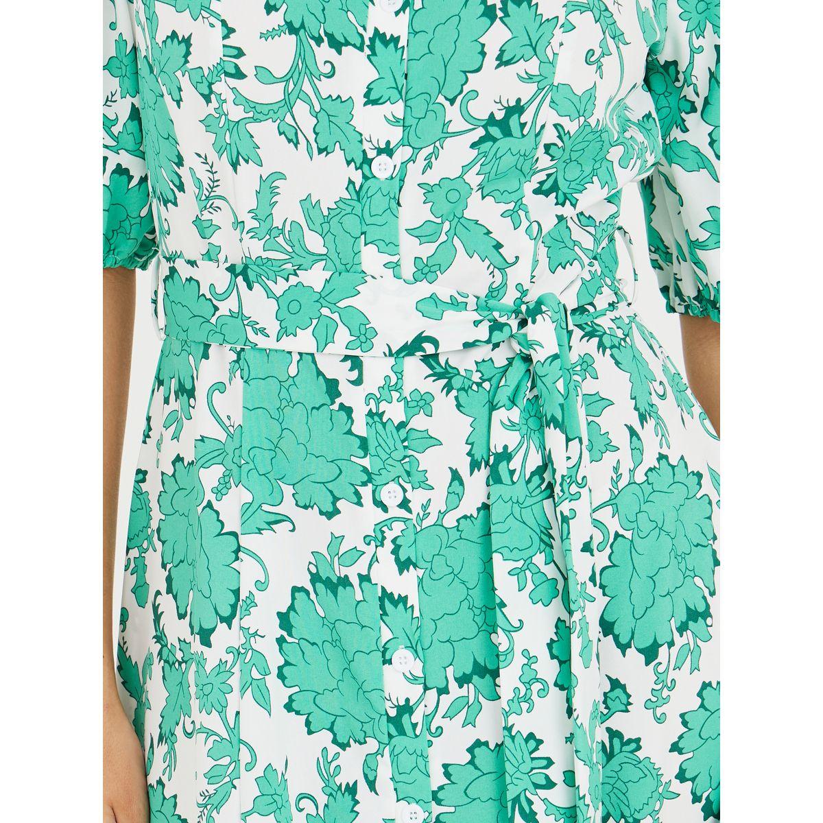Styli Floral Print High Neck A-Line Midi Dress-women-clothing-dresses-image-3