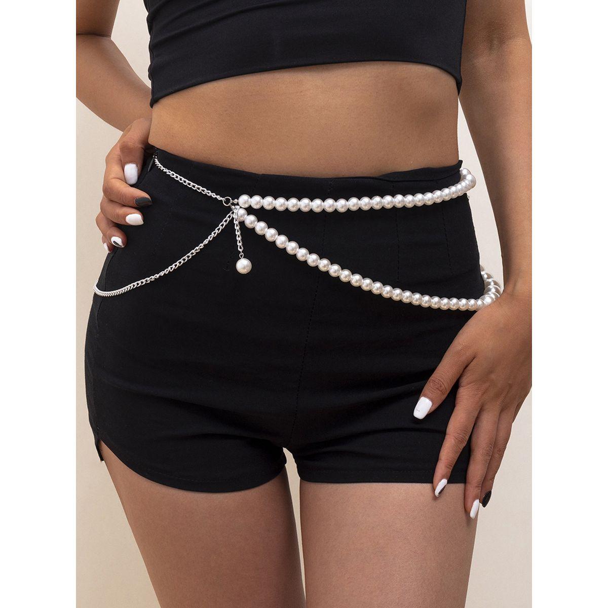 Styli Two Layer Faux Pearl Belt-women-clothingaccessories-belts-image-4