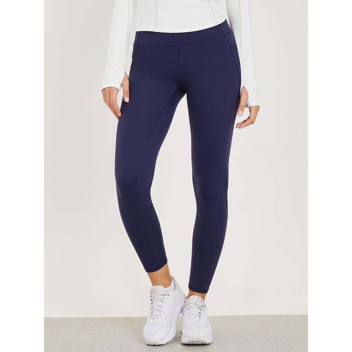Styli Active Broad Waist Calf Mesh Insert Leggings-women-clothing-sportswearandactivewear-bottoms-image-2