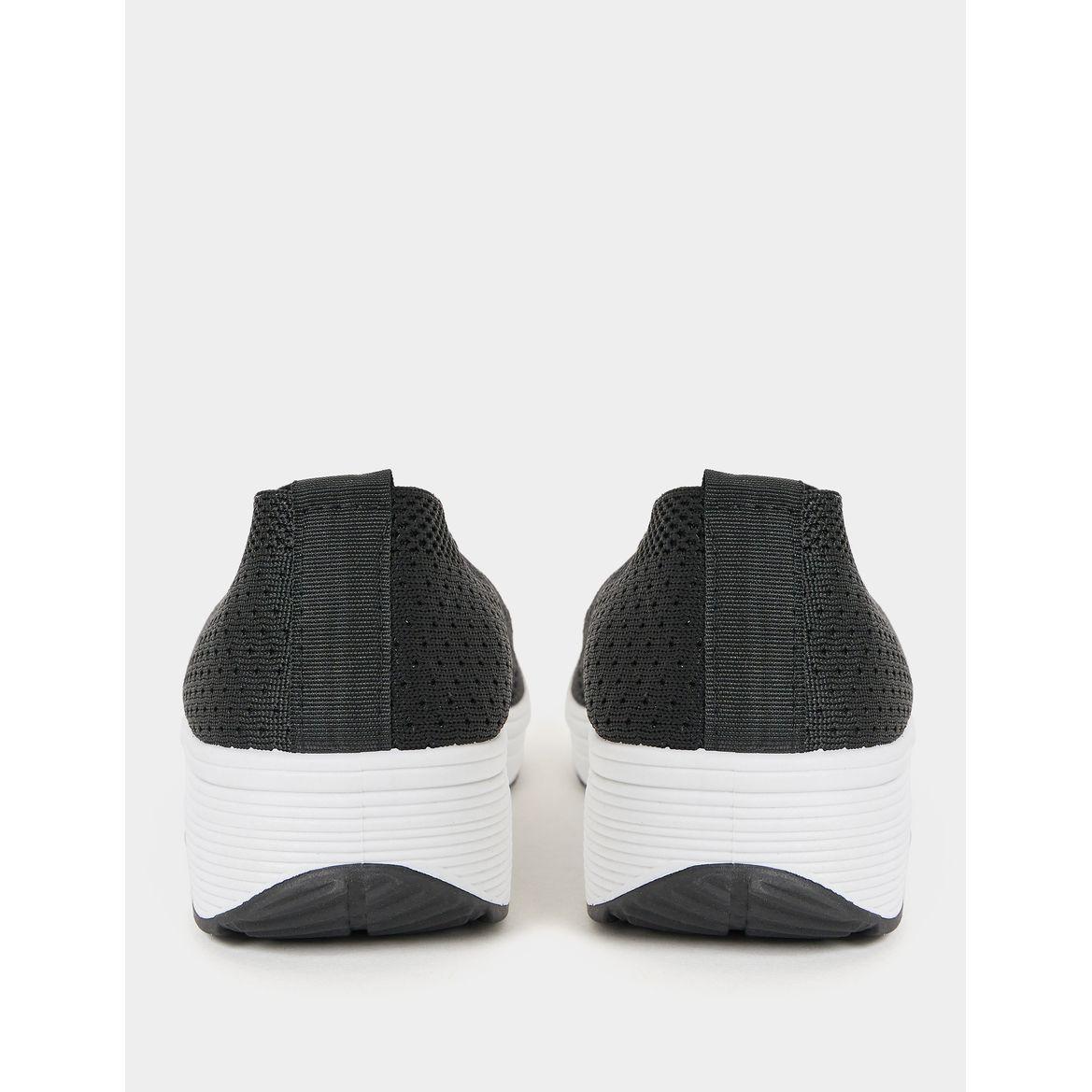 Styli Solid Breathable Slip On Shoes-women-shoes-loafersandmoccasins-image-3