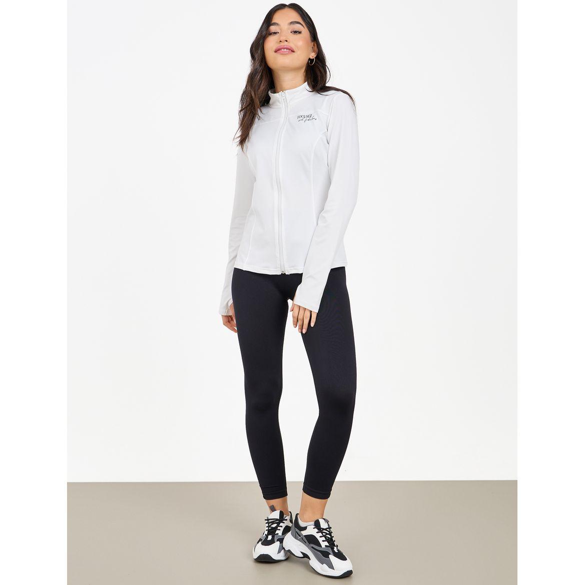 Styli Active Slogan Print Thumbhole Detail Jacket-men-clothing-sportswearandactivewear-tshirtsandpolos-image-2