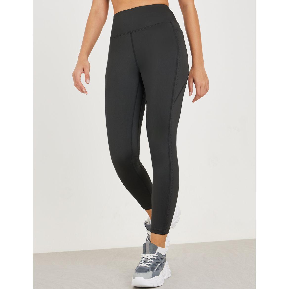 Styli Active Broad Waist Side Scallop Detail 7/8 Leggings-women-clothing-sportswearandactivewear-bottoms-image-1