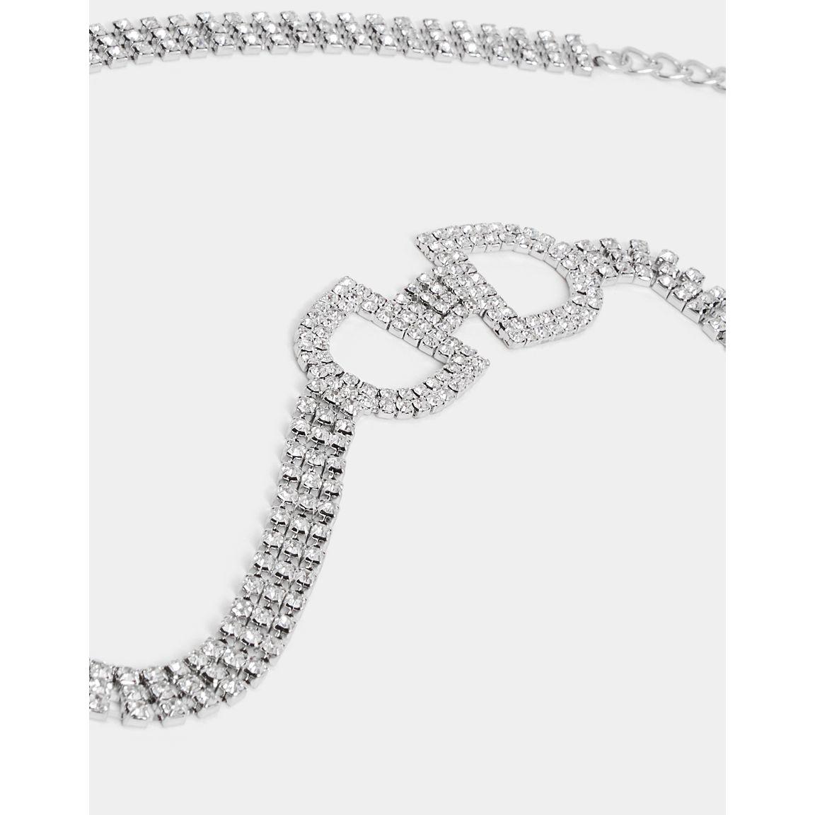 Styli Embellished Chain Drop Belt with Lobster Clasp Closure-women-clothingaccessories-belts-image-2