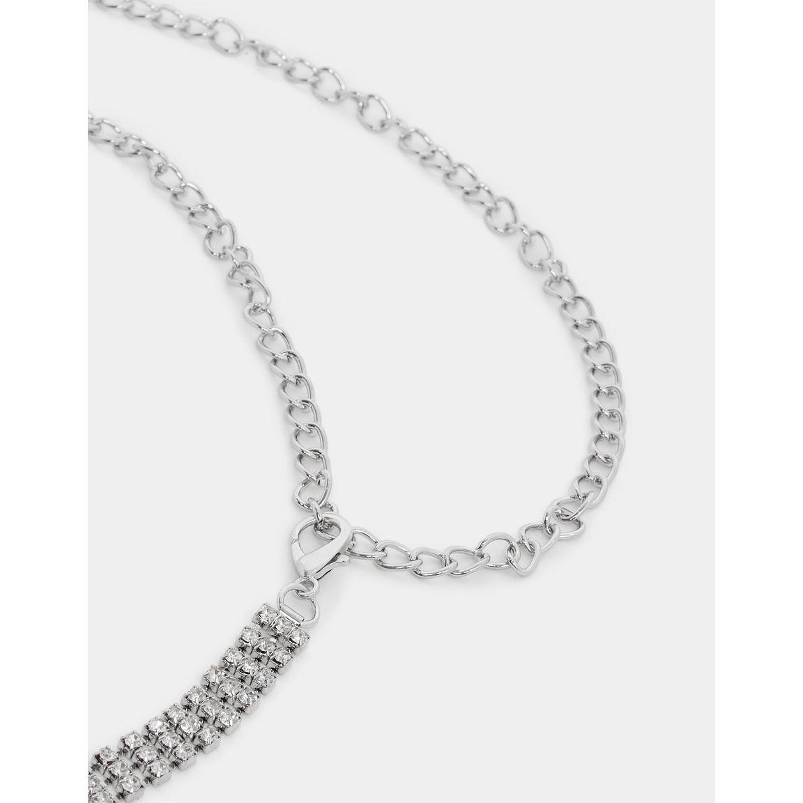 Styli Embellished Chain Drop Belt with Lobster Clasp Closure-women-clothingaccessories-belts-image-3