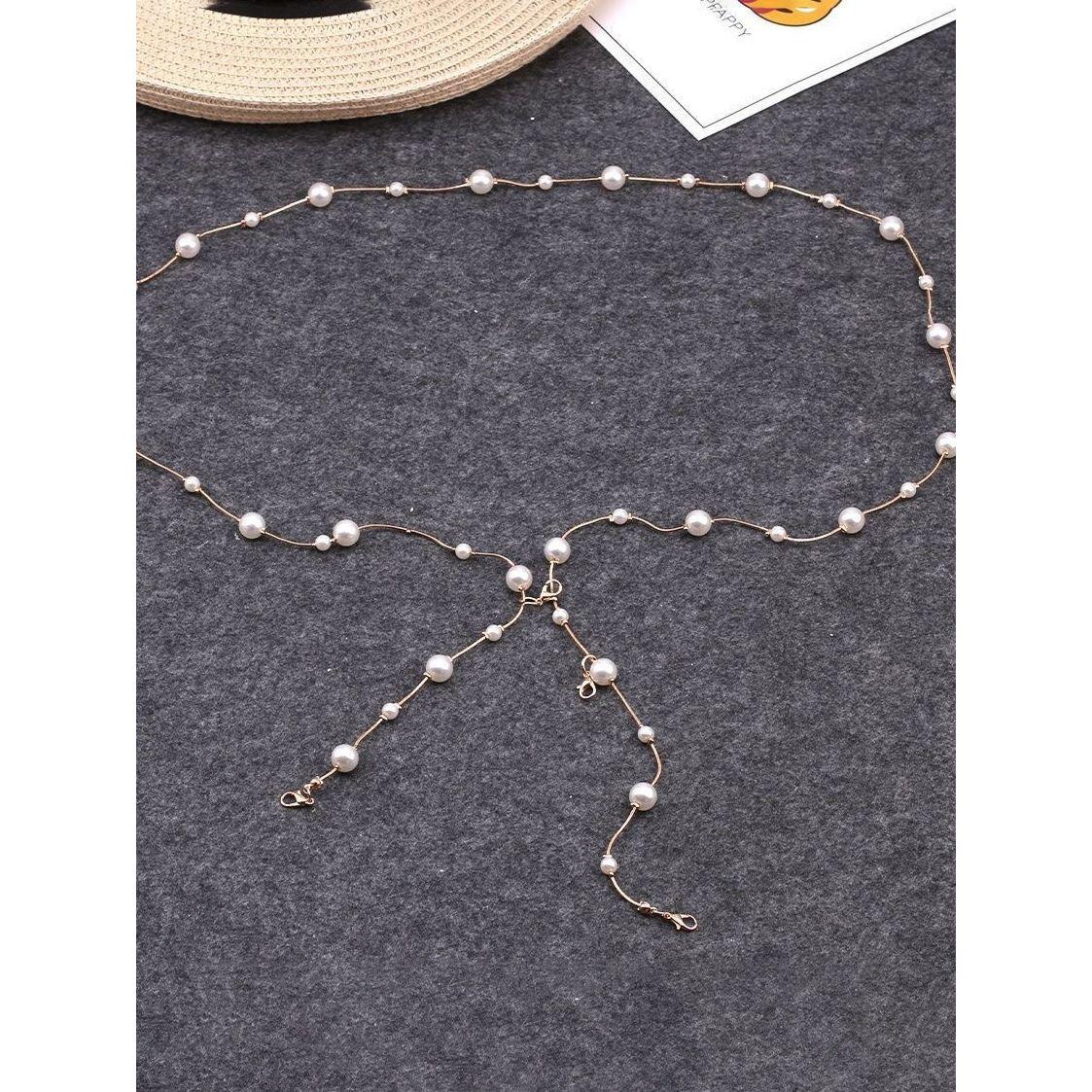 Styli All Over Faux Pearl Belt-women-clothingaccessories-belts-image-2