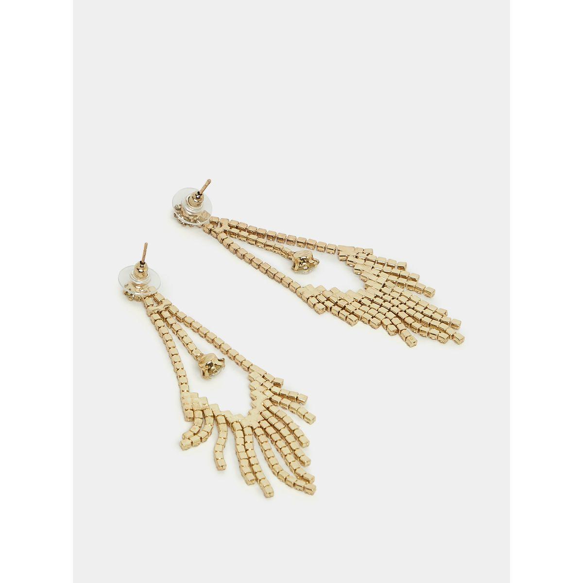 اقراط مزينة بشراشيب طويلة-women-watchesandjewellery-jewellery-earrings-image-3