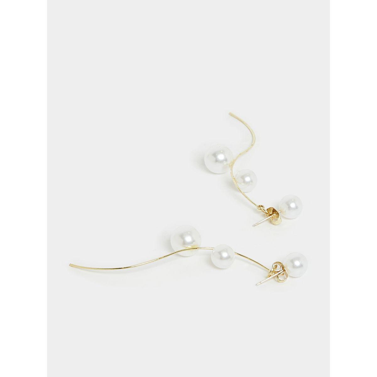 اقراط مزينة بلؤلؤ صناعي-women-watchesandjewellery-jewellery-earrings-image-4