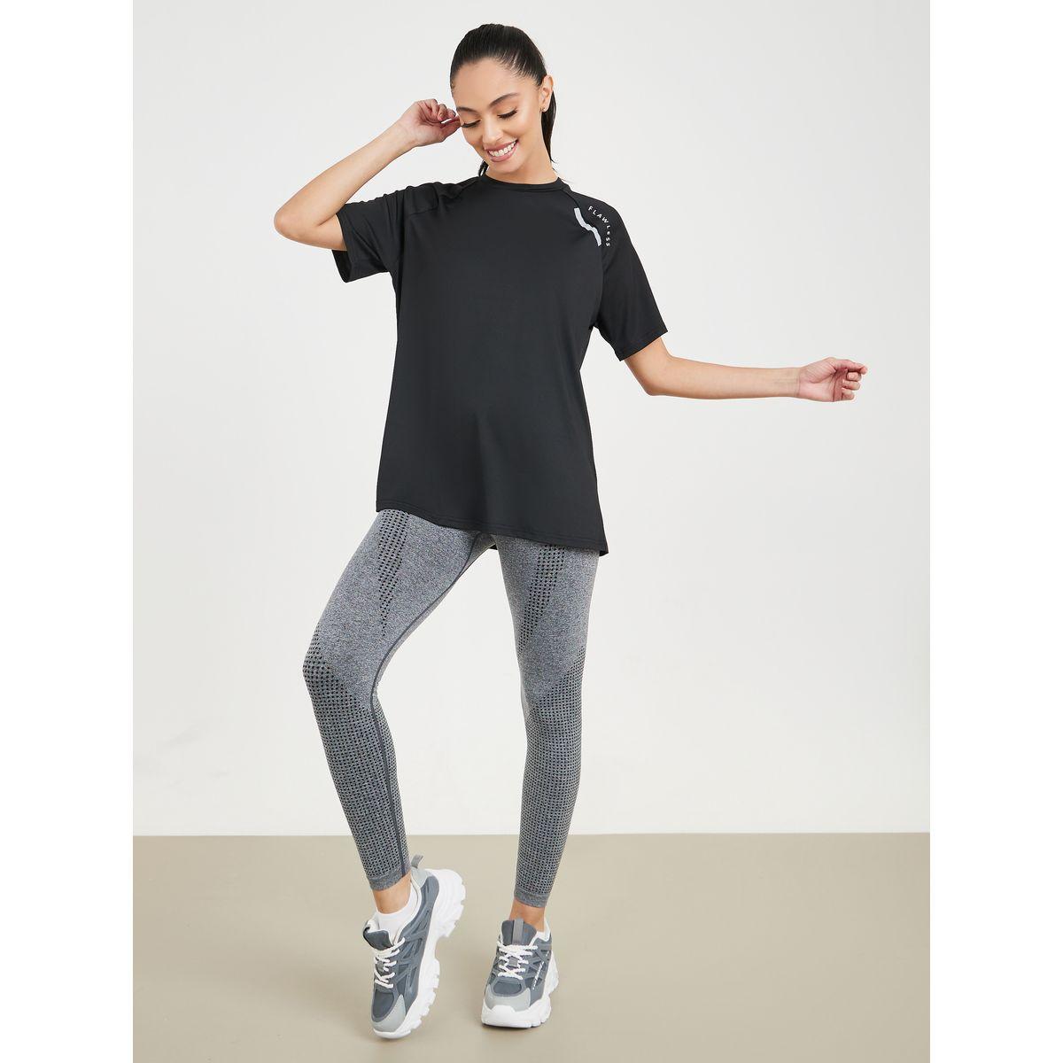 Styli Active Reflective Stripe Print Short Sleeve Top-men-clothing-sportswearandactivewear-tshirtsandpolos-image-2