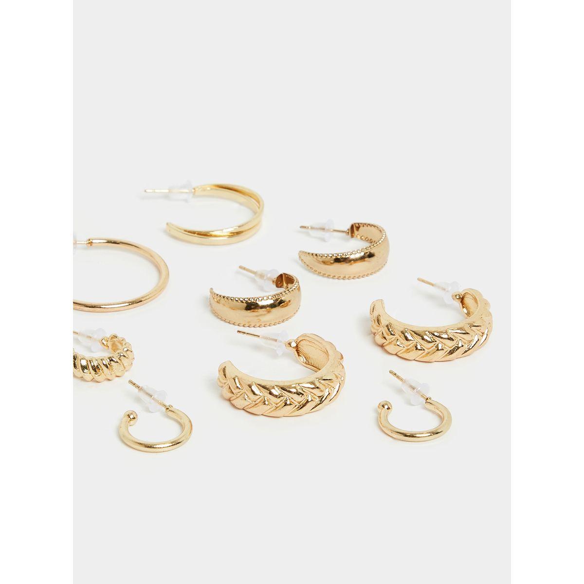 مجموعة من 6 اقراط كاجوال-women-watchesandjewellery-jewellery-earrings-image-3