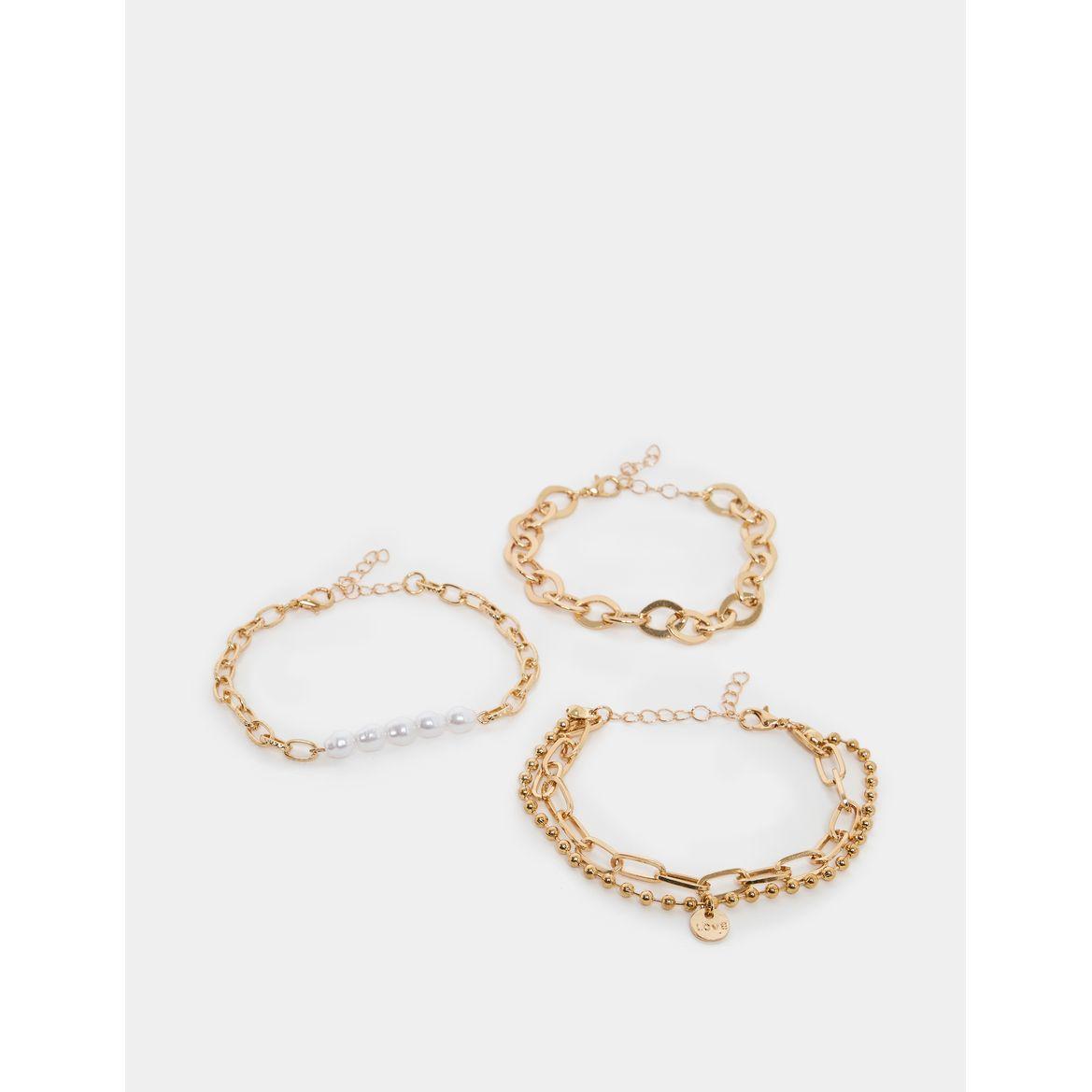مجموعة من 4 أساور يد-women-watchesandjewellery-jewellery-banglesandbracelets-image-1