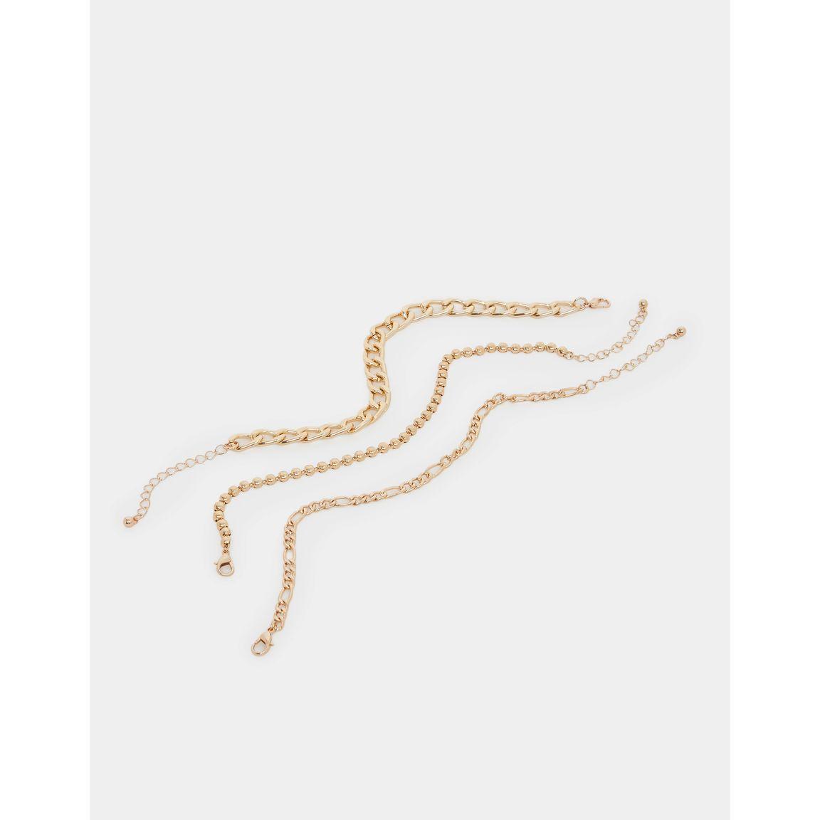 Styli Set of 3 - Wide Chain Anklet with Lobster Clasp-women-watchesandjewellery-jewellery-anklets-image-1