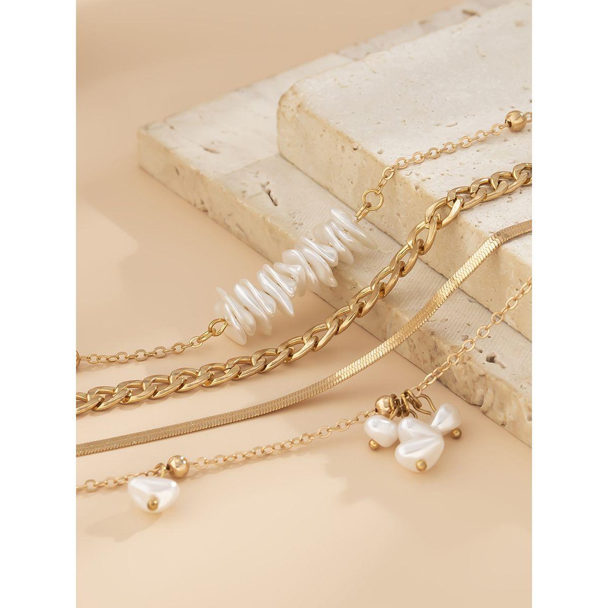 مجموعة من 4 اعقاد كاجوال-women-watchesandjewellery-jewellery-necklacesandpendants-image-3